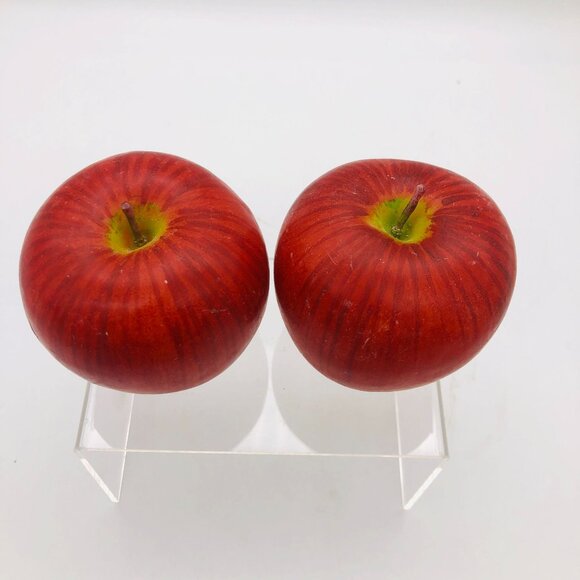 Realistic Macintosh Apple Scented Candle Set of 2 - Picture 5 of 9